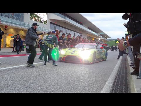 Nicki Thiim runs over Marco Sorensen, WEC Lone Star Le Mans 2020