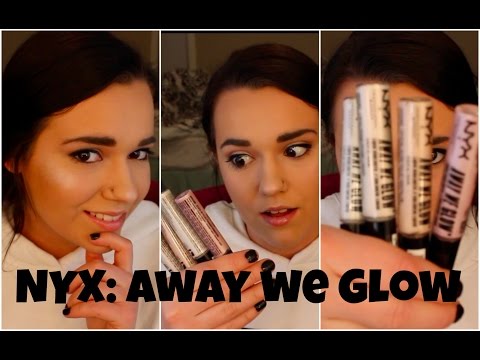 nyx moonbeam away we glow highlighter