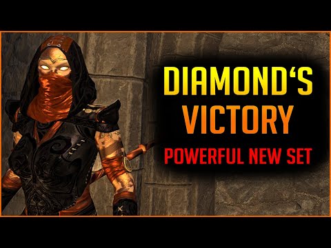 This is the most powerful craftable set, Diamond's Victory - ESO Blackwood