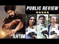 Antim The Final Truth HONEST Public Review | Salman Khan, Aayush Sharma, Mahima Makwana