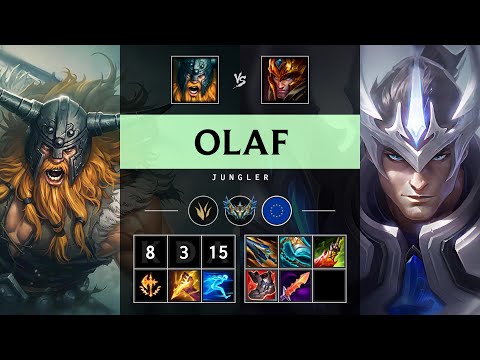 Olaf Jungle vs Jarvan IV - EUW Challenger Patch 25.15