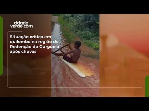 Situação crítica em quilombo na região de Redenção do Gurgueia após chuvas