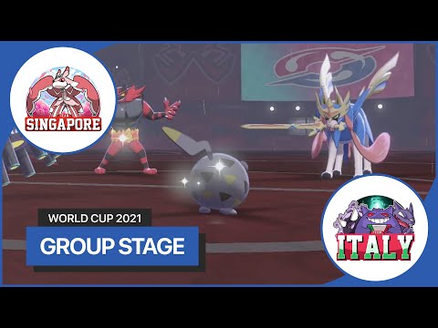 Martin Teo 🇸🇬 vs Davide Cauteruccio 🇮🇹 - Group Stage - 2021 World Cup of Pokémon VGC