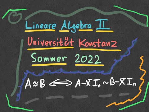 Lineare Algebra II, 14.02.11, Sommersemester 2022, Universität Konstanz