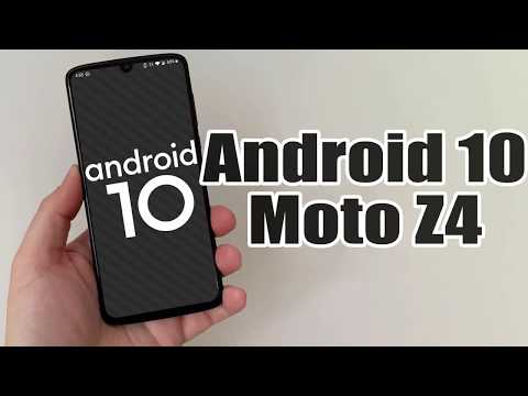 Install Android 10 on Moto Z4 (AOSP GSI Treble ROM) - How to Guide!