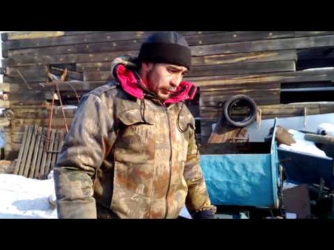 Кузов из бочки 200 сотки к мототрактору !!!