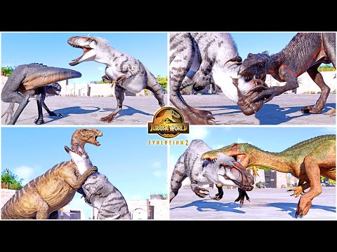 Yutyrannus Death Animations by All Dinosaurs 🦖 Jurassic World Evolution 2 - JWE - Feathered Dinosaur