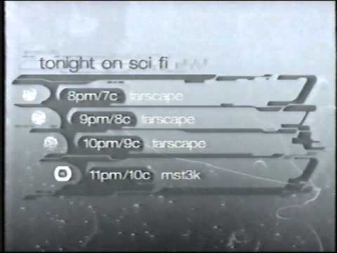 SciFi Channel Schedule Screen 1999