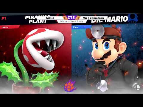 Clocktower Smash 69 - Winners Semis - Tak.io (Piranha Plant) vs. Zamatron (Dr. Mario) - SSBU