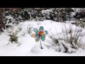 Child S Windmill In The Snow