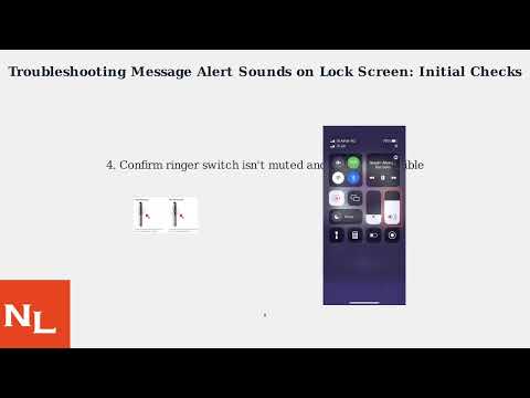 How To Fix Messages Won’t Play Alerts On Lock Screen – iPhone 17/17 Pro Max Notifications Sound