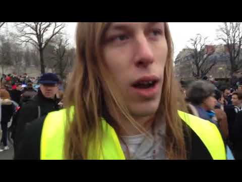 Thibault, gilet jaune en marche pour la vie