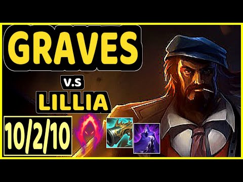KREOX (GRAVES) vs LILLIA - 10/2/10 KDA JUNGLE CHALLENGER GAMEPLAY - EUW