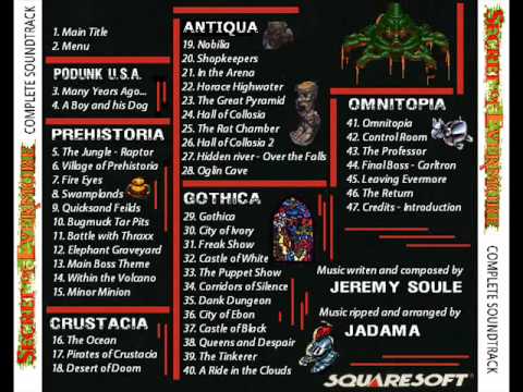 Secret of Evermore - Track 9 - Quicksand Fields