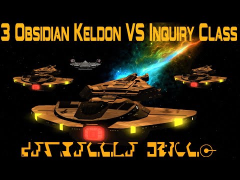 CARDASSIA UPRISING! - 3 Obsidian Keldon Class Vs 1 Inquiry Class | Obsidian Order |