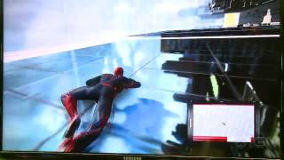 Web Slinging off screen gameplay