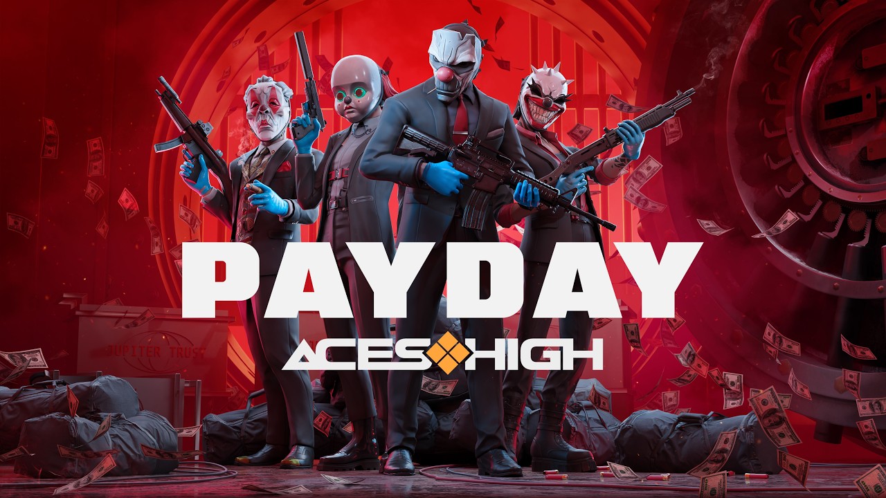 PAYDAY: Aces High - Reveal Trailer (Meta Quest, SteamVR) - YouTube