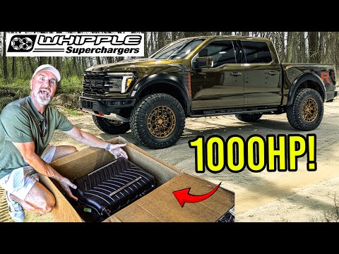 WHIPPLE SUPERCHARGING MY 2025 RAPTOR R | 1000HP?!
