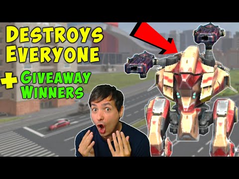My Little Kumiho Destroys EVERYONE + Giveaway Winners - War Robots WR