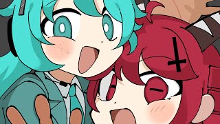 Cover art for 天天天国地獄国 / covered by 初音ミクV4X & 重音テトSV