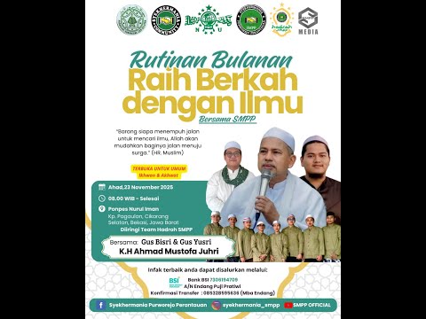 LIVE RUTINAN BULANAN & NGAJI KITAB SAFINATUN NAJAH