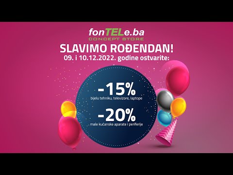 fonTELe.ba Concept Store slavi rođendan