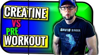 Creatine or Pre Workout Supplements | What’s Better for Fat 