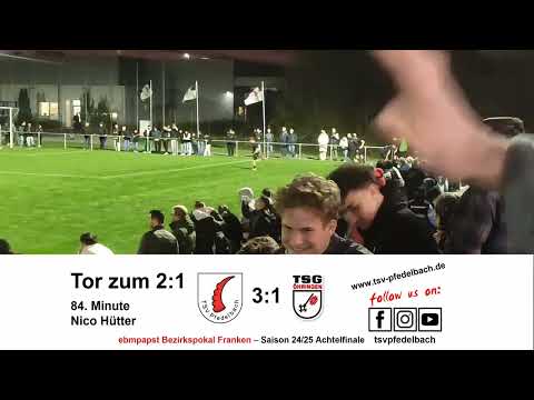 TSV Pfedelbach - TSG Öhringen 3:1 (0:1)