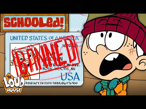 Lincoln Goes to Canada 🇨🇦 | 'Schooled!' In 5 Minutes! | The Loud House