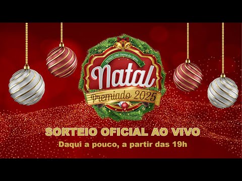 Sorteio Natal Premiado 2025 - ACIACC e CDL Carmo do Cajuru - Programa Live InFoco