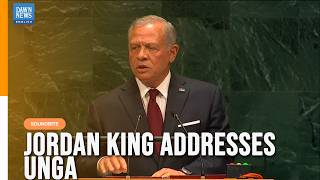 Jordan King Abdullah II Addresses 81st UN General Debate | UNGA | Dawn News English