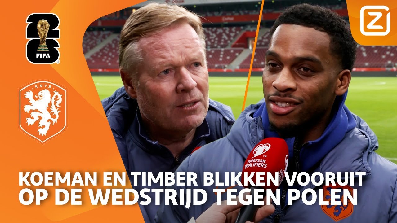 ‘We waren beter en hadden moeten winnen tegen Polen in de eerste wedstrijd’ 😤 | Koeman & Timber