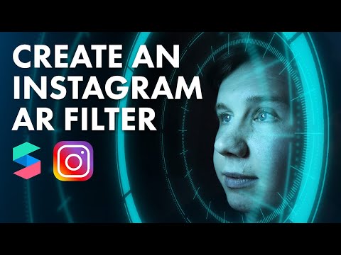 Create Your Own Instagram Filter - Spark AR Studio beginner tutorial | HUD