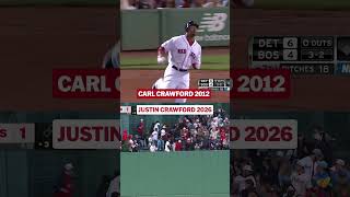 Full circle moment for the Crawford family at Fenway Park tonight ❤️