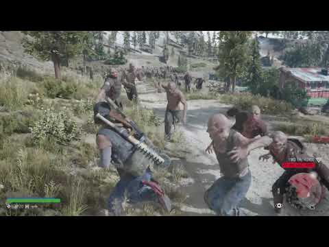 DAYS GONE._.BREAKER TAKES ON FREAKERS AND CHASE @ SAWMILL