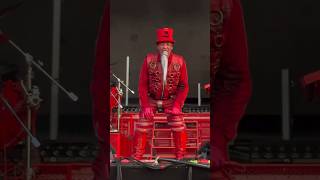 Rammstein - Till Lindemann with a big fish in the mouth EvilLive Lisbon Portugal #tilllindemann