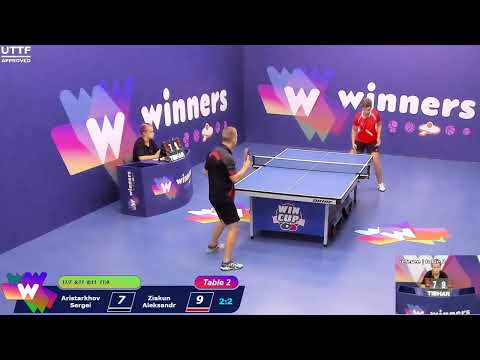WINners CUP table 2  27.08 Aristarkhov Sergei - Ziakun Aleksandr    22:00