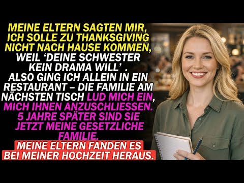 „Komm nicht nach Hause“, sagten meine Eltern – Jahre später, bei meiner Hochzeit…