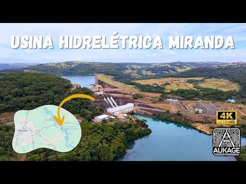 Uma das Grandes Hidrelétricas de Minas Gerais Vista do Alto!