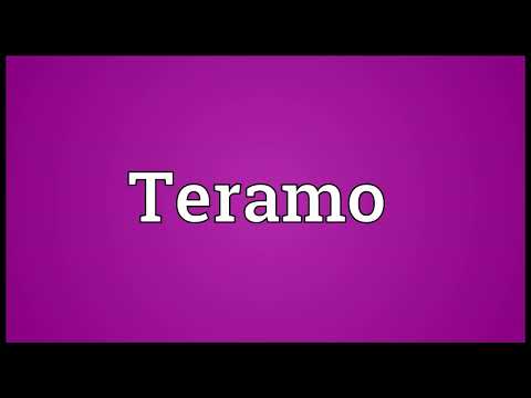 Teramo Meaning