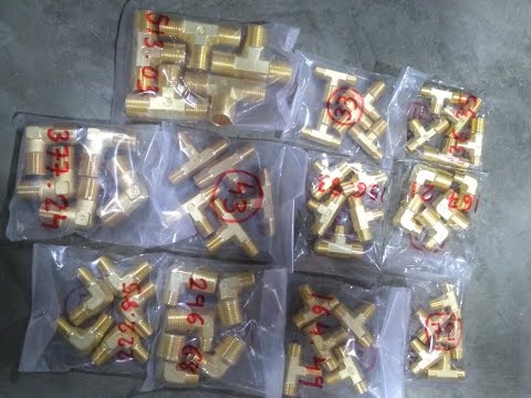 Custome natural brass lpg parts