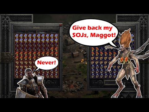 Identifying 100 (more) UNIQUE RINGS - Diablo 2 Resurrected Loot Highlights