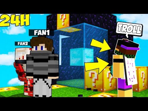 TROLL AI FAN TRASFORMATO DA MARCY in 24H! - Minecraft ITA