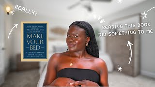 How making your bed can transform your life by Admiral William * book review.