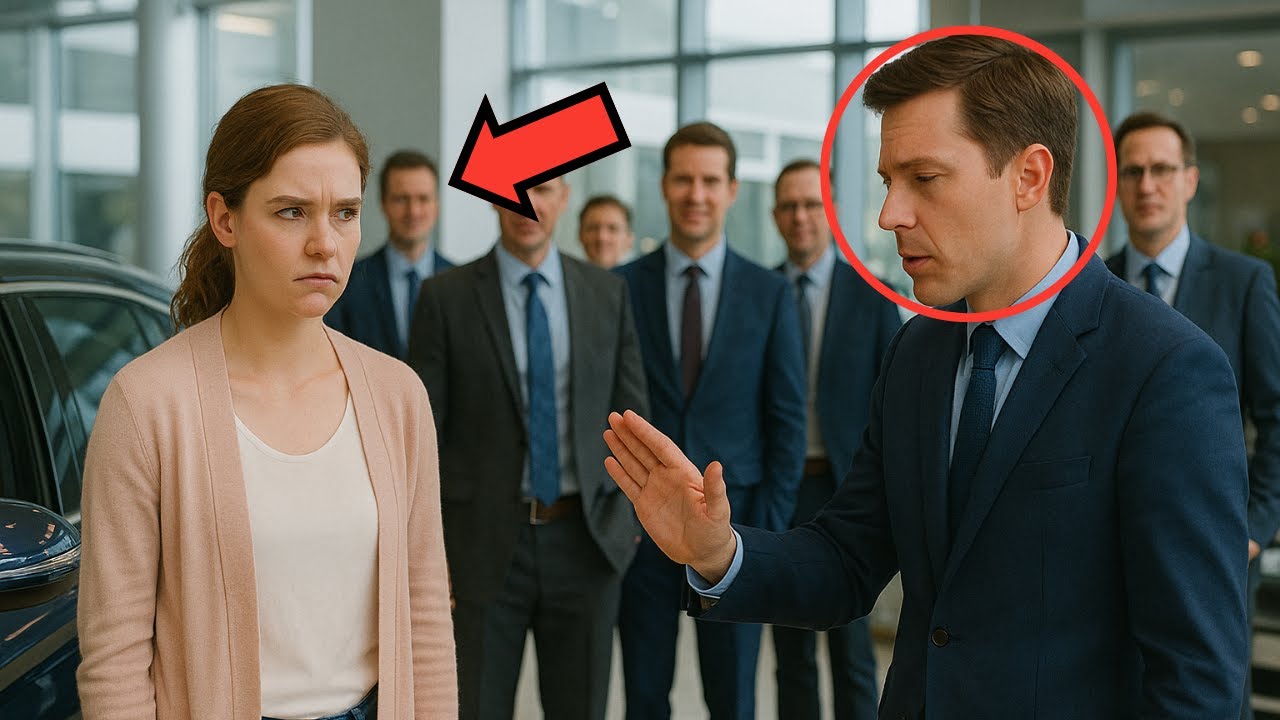 Uma mulher simples teve o test drive negado — até que seu marido, dono da concessionária, apareceu!