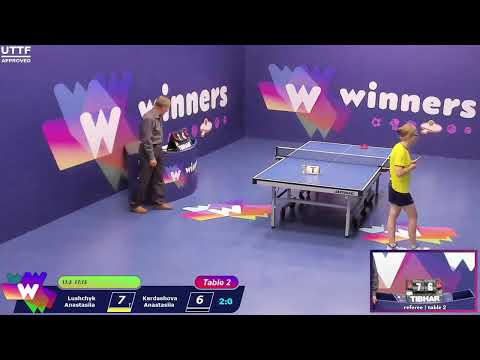 Winners League  10.09.21 Lushchyk Anastasiia - Kardashova Anastasiia  17:30