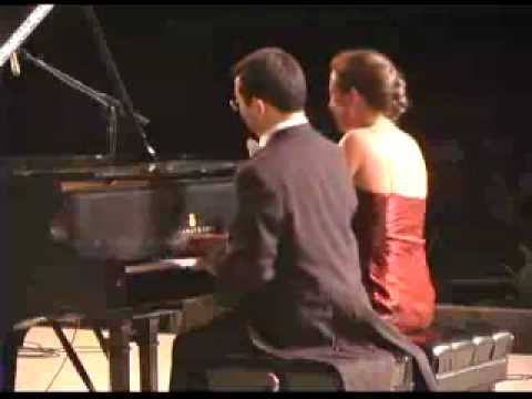 G.Bizet Jeux d'enfants Op.22 piano four hands part 1