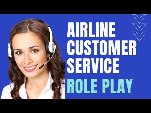 Customer Service at an ✈️ Airline | Useful Expressions and Phrases | English Role Play Practice