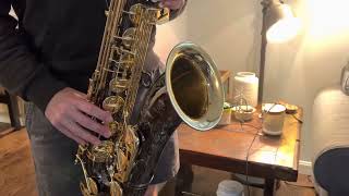 Video thumbnail for Keilwerth SX90R Tenor Saxophone Demo, www.dcsax.com by DC Sax