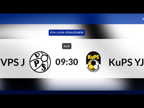 P14 Liiga Pohjoinen VPS J - KuPS YJ 23.5.2021
